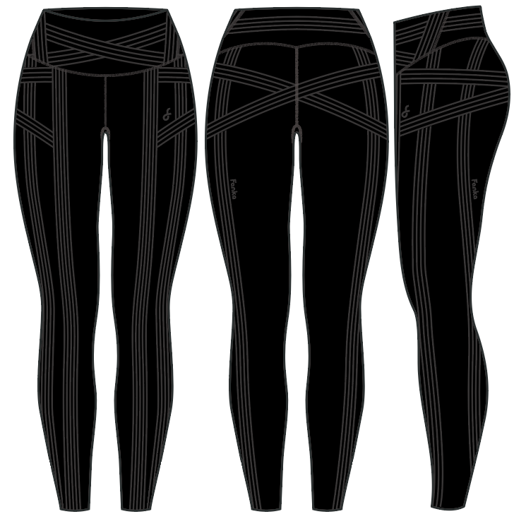 🎀🎀PowerBand Resistance Leggings (Reversible Wear)