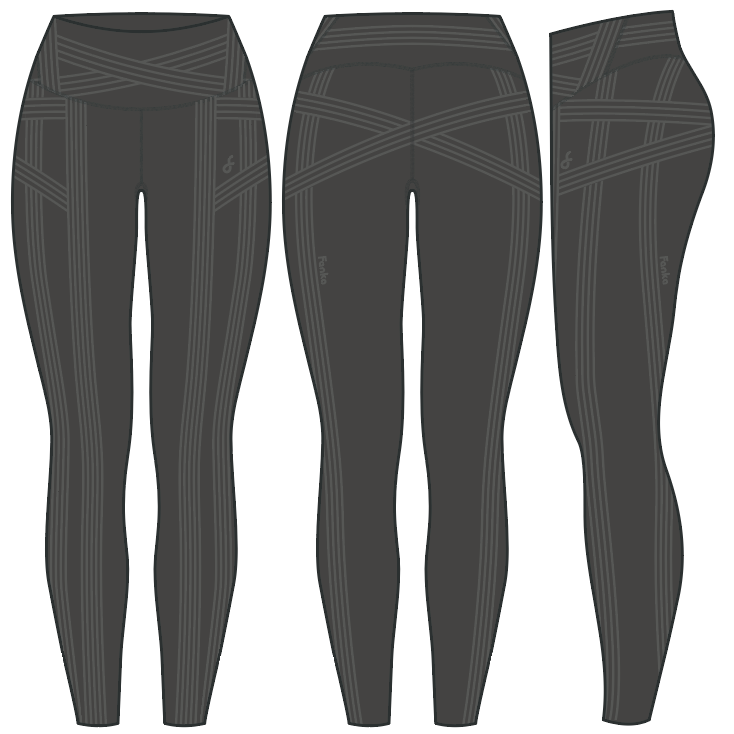 🎀🎀PowerBand Resistance Leggings (Reversible Wear)