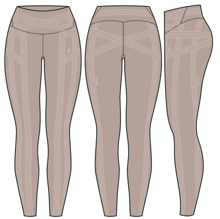 🎀🎀PowerBand Resistance Leggings (Reversible Wear)