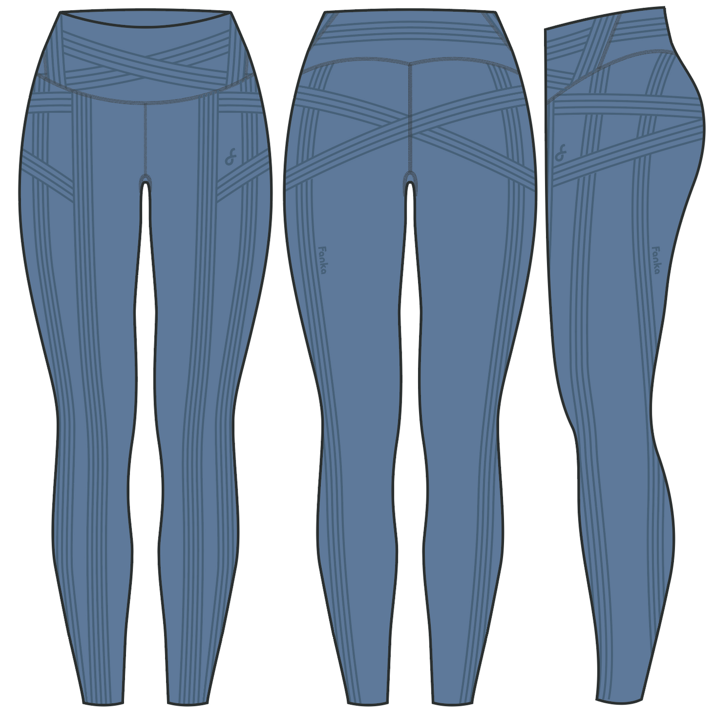 🎀🎀PowerBand Resistance Leggings (Reversible Wear)