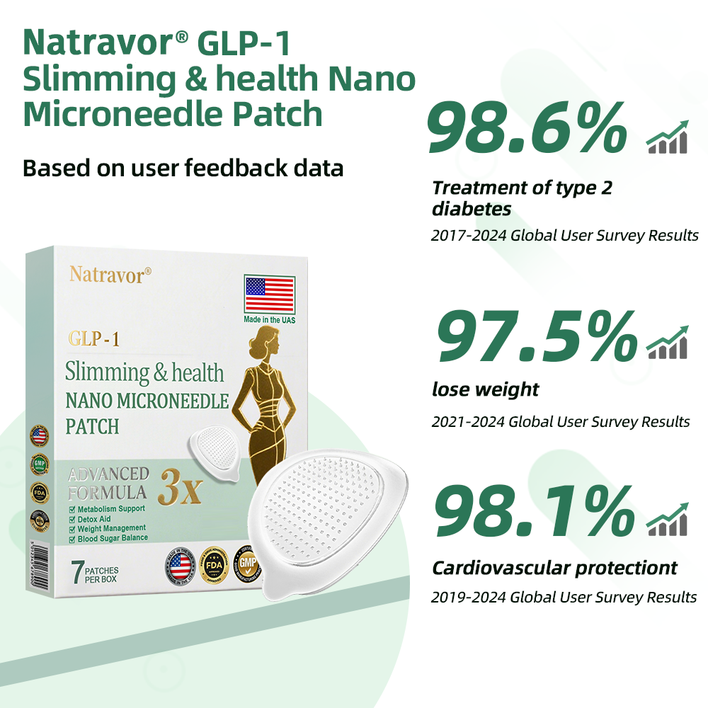 ❤️【Last Day Promotion 60% OFF】Natravor® NIDDK-Tirzepatide Slimming & health NANO MICRONEEDLE PATCH👨⚕️(Zero Pain, 24/7 Release | Lose 20lbs FAST | 90% Sugar Drop | )
