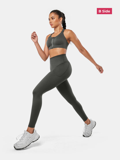 🎀🎀PowerBand Resistance Leggings (Reversible Wear)